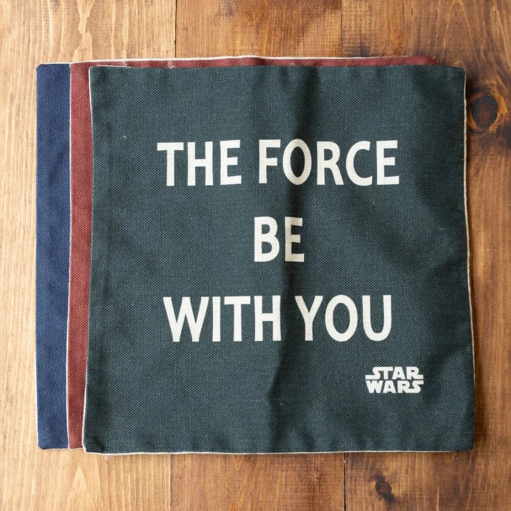 Star Wars: Retro Pillow Covers Set of Three 16 x 16
